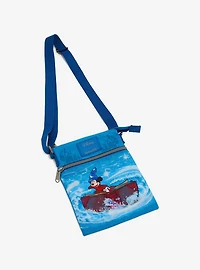Loungefly Disney Fantasia The Sorcerer's Apprentice Passport Crossbody Bag