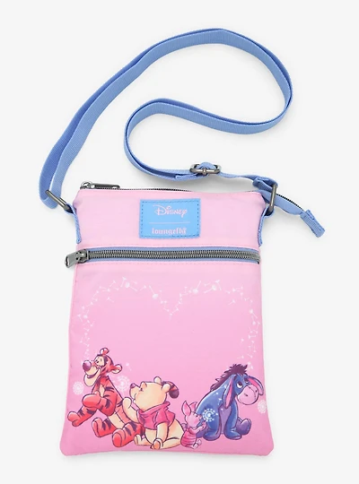 Loungefly Disney Winnie The Pooh Dandelion Passport Crossbody Bag