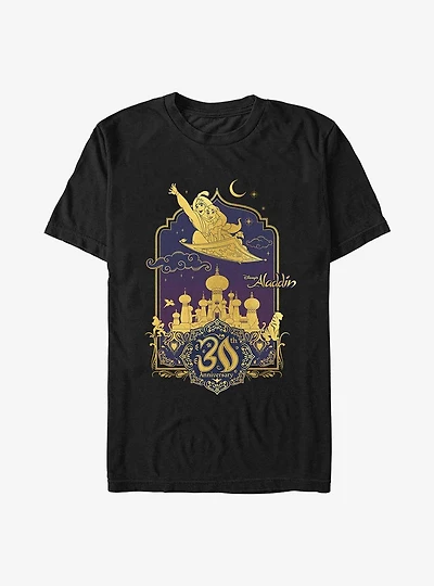 Disney Aladdin 30th Anniversary & Jasmine Flying Carpet T-Shirt