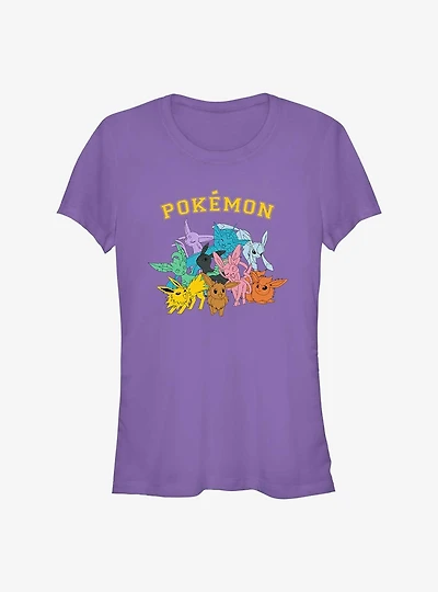 Pokemon Gotta Catch Eeveelutions Girls T-Shirt