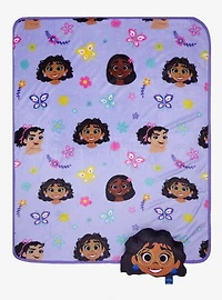 Disney Encanto Mirabel Pillow and Throw Set