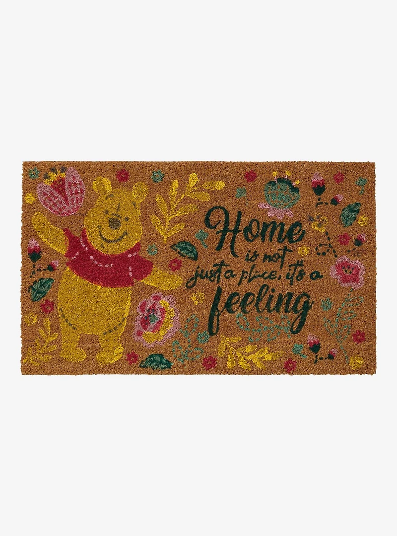 Disney Winnie the Pooh Floral Feeling Doormat