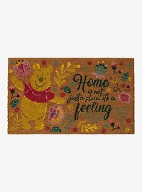Disney Winnie the Pooh Floral Feeling Doormat
