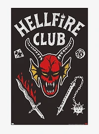 Stranger Things Hell Fire Club Poster