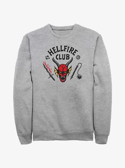 Stranger Things Hellfire Club Logo Sweatshirt