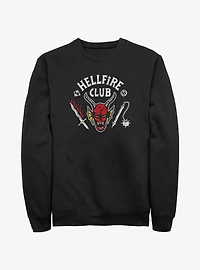Stranger Things Hellfire Club Logo Sweatshirt