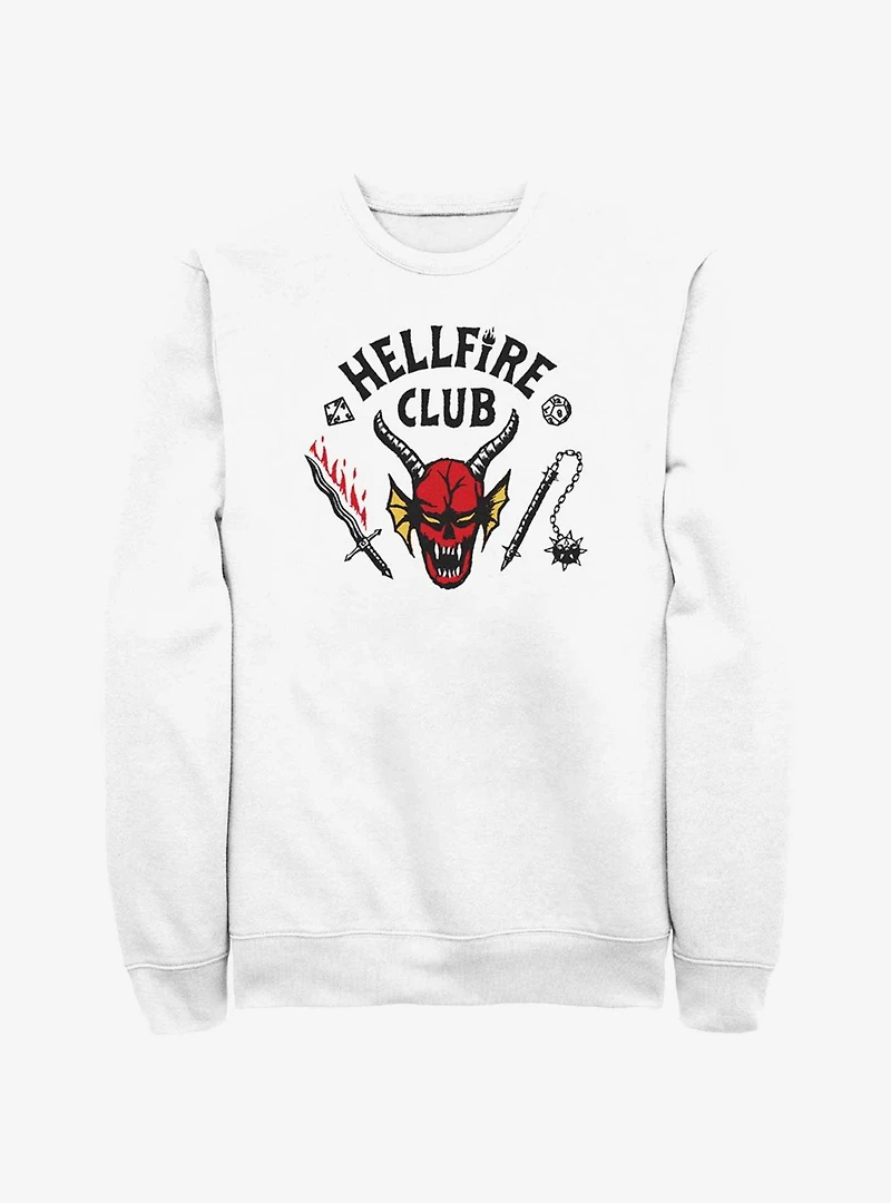 Stranger Things Hellfire Club Logo Sweatshirt