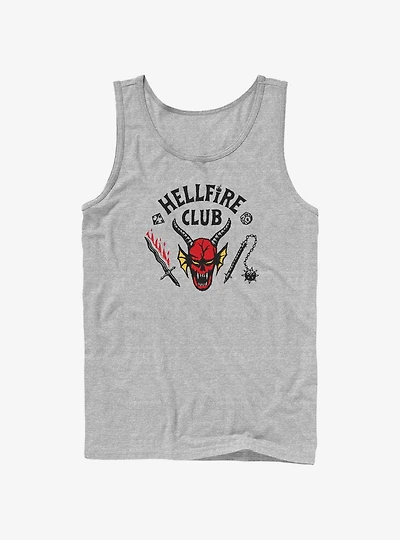 Stranger Things Hellfire Club Logo Tank Top