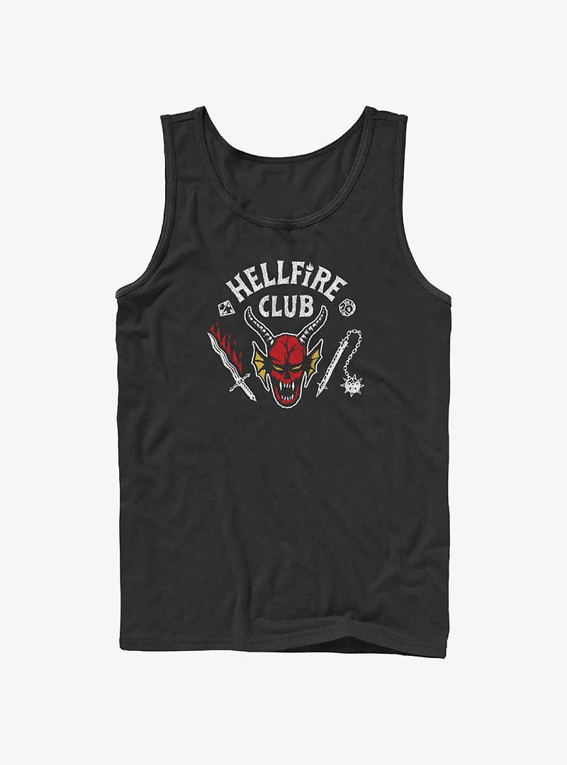 Stranger Things Hellfire Club Logo Tank Top
