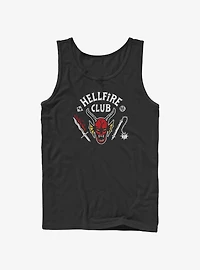 Stranger Things Hellfire Club Logo Tank Top