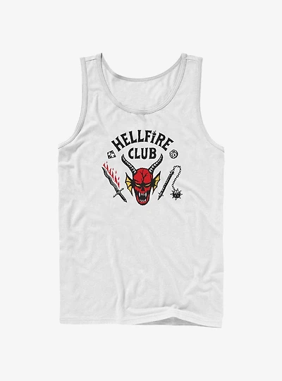 Stranger Things Hellfire Club Logo Tank Top