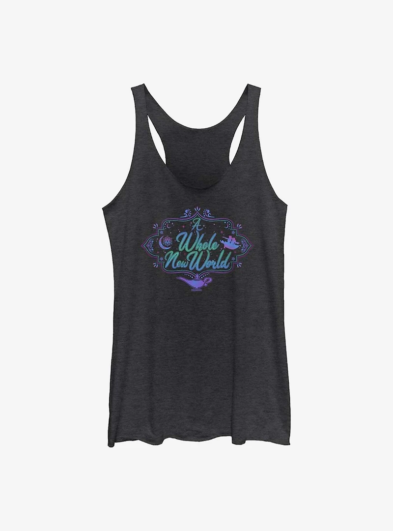 Disney Aladdin A Whole New World Girls Tanks