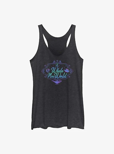 Disney Aladdin A Whole New World Girls Tanks