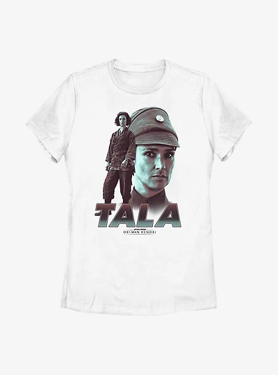 Star Wars Obi-Wan Kenobi Tala Rebel Womens T-Shirt