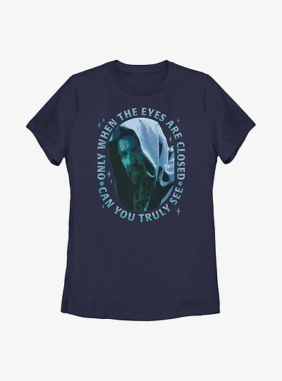 Star Wars Obi-Wan Kenobi You Truly See Womens T-Shirt
