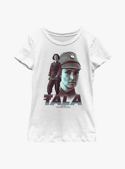 Star Wars Obi-Wan Kenobi Tala Rebel Youth Girl T-Shirt