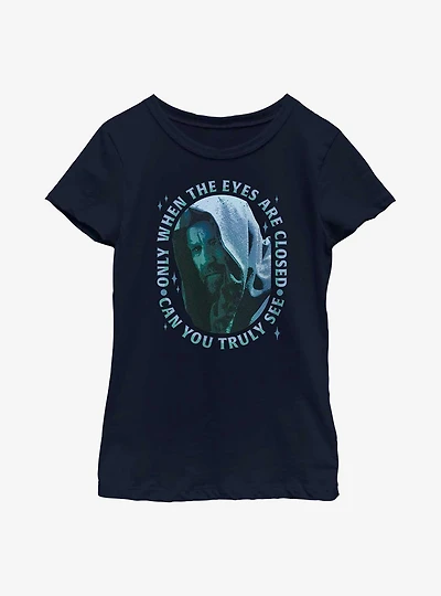 Star Wars Obi-Wan Kenobi You Truly See Youth Girl T-Shirt