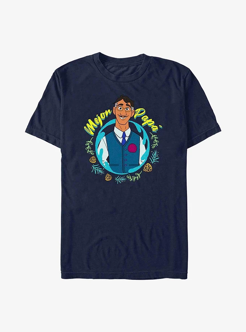 Disney Pixar Encanto Father's Day Mejor Papa T-Shirt