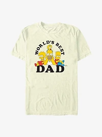 The Simpsons Father's Day World's Best Dad T-Shirt