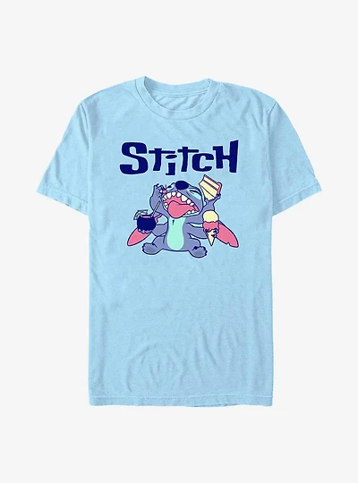 Disney Lilo And Stitch Eat T-Shirt