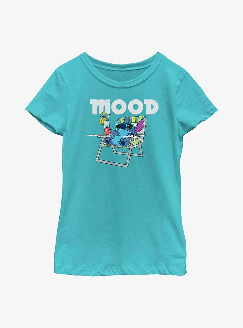 Disney Lilo And Stitch Mood Youth Girls T-Shirt
