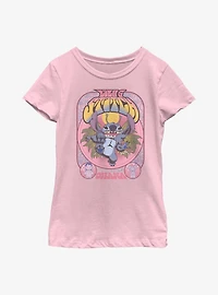 Disney Lilo And Stitch Stitchadelic Gig Youth Girls T-Shirt