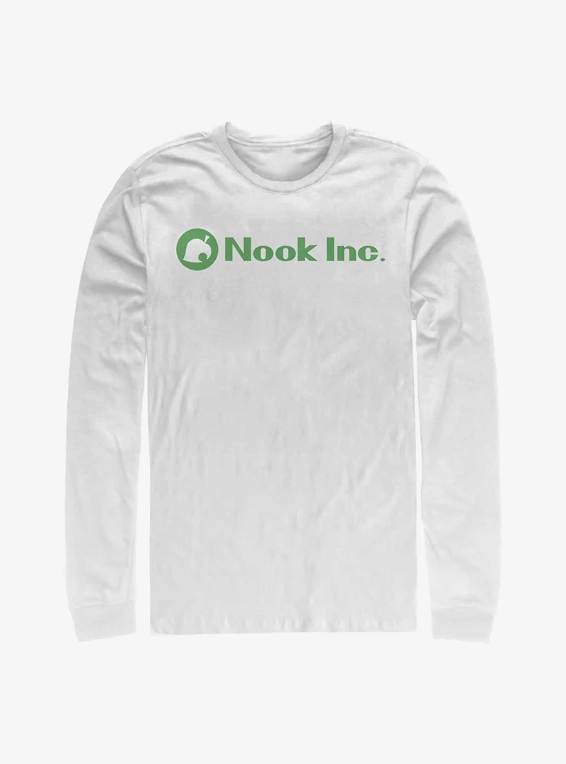 Nintendo Animal Crossing Nook Inc. Label Long Sleeve T-Shirt