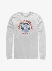 Nintendo Mario Kart Donkey Kong Jr. Wins Gold Long Sleeve T-Shirt