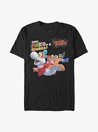 Nintendo Super Mario 3D World Bowser's Fury Fly Through T-Shirt