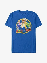 Nintendo Super Mario Cat Costume Circle T-Shirt