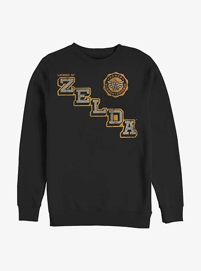 Nintendo The Legend Of Zelda Varsity Sweatshirt