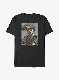 Nintendo The Legend Of Zelda Link Portrait T-Shirt