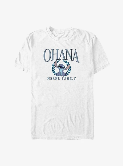 Disney Lilo & Stitch Ohana Collegiate T-Shirt