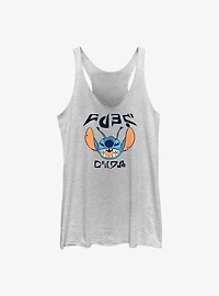 Disney Lilo & Stitch Crawl Girls Raw Edge Tank
