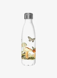Vintage Mushrooms Stainless Steel Water Bottle