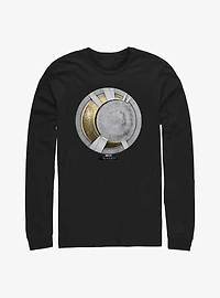 Marvel Moon Knight Gold Icon Long Sleeve T-Shirt