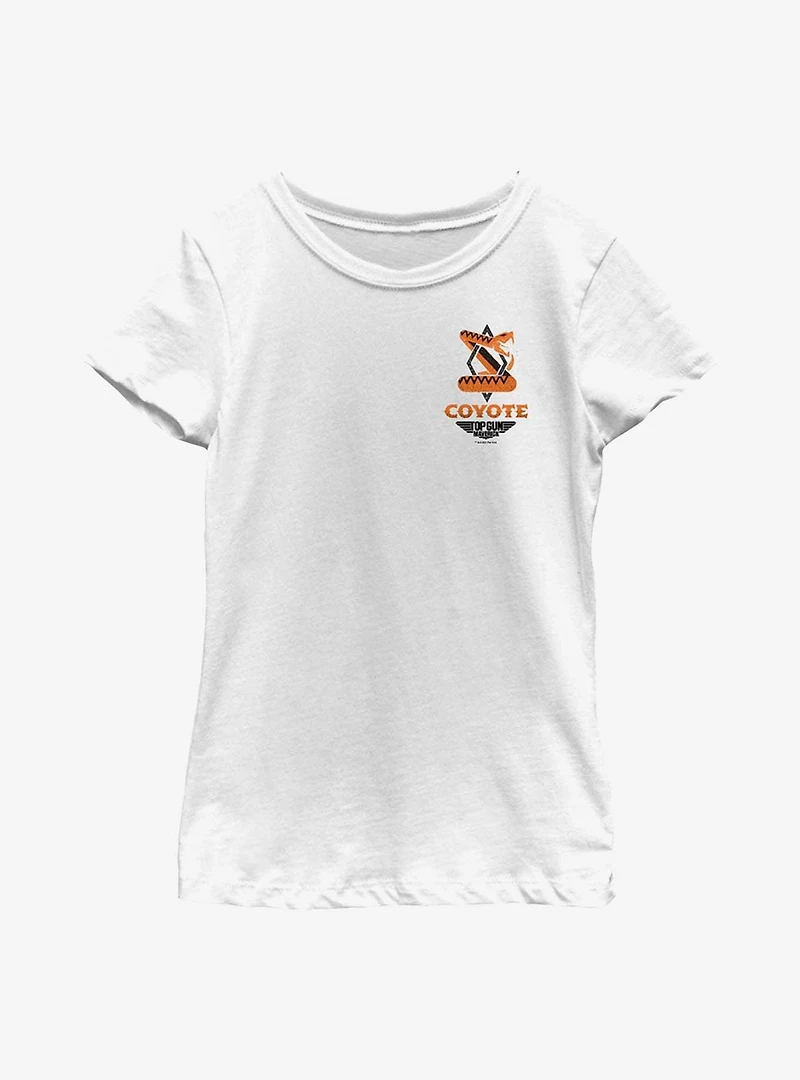 Top Gun: Maverick Coyote Patch Youth Girls T-Shirt