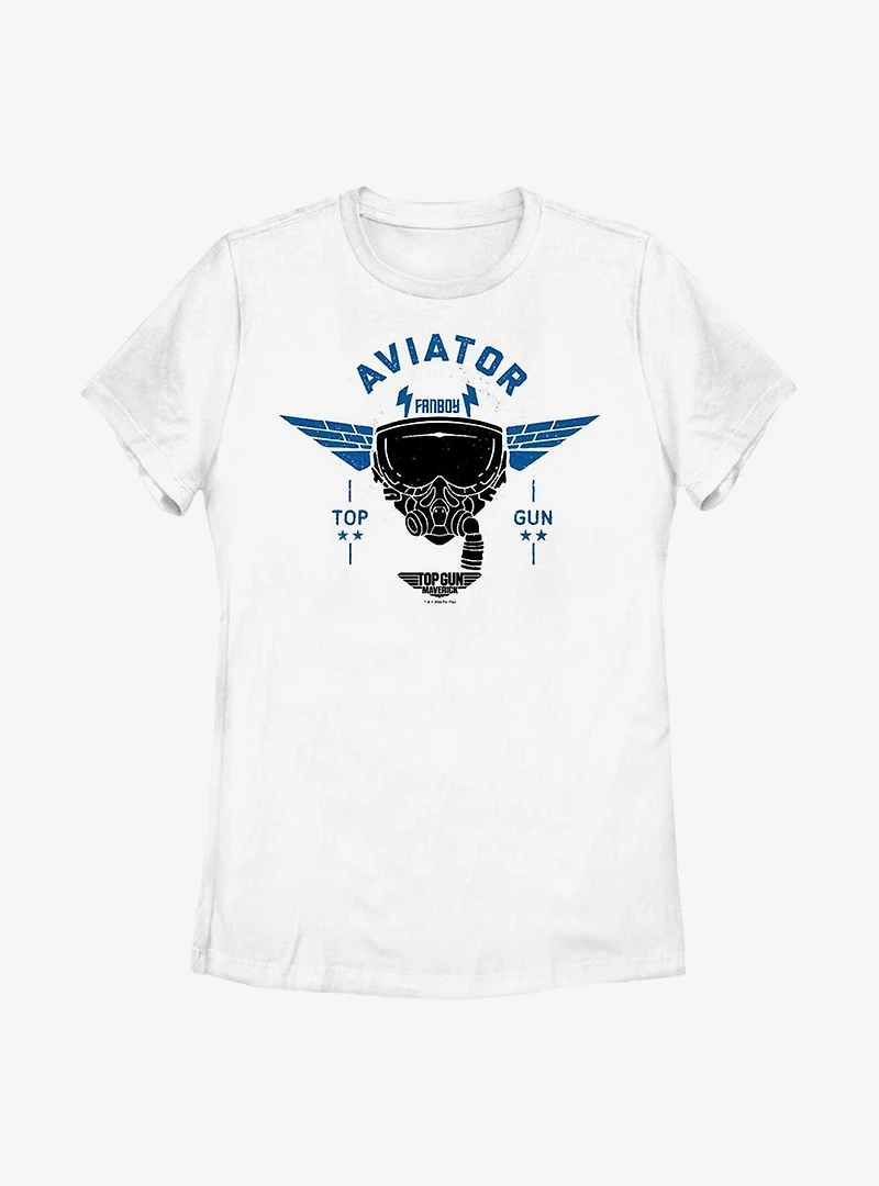 Top Gun: Maverick Fanboy Aviator Womens T-Shirt