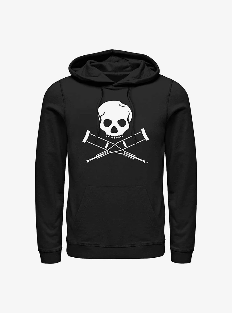 Jackass Skull Logo Hoodie