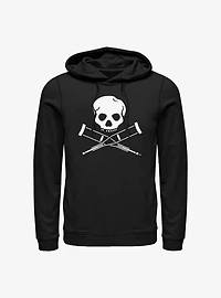 Jackass Skull Logo Hoodie