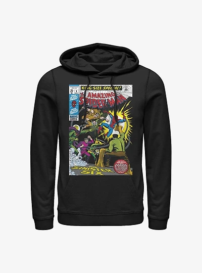 Marvel Spider-Man The Sinister Six Comic Hoodie
