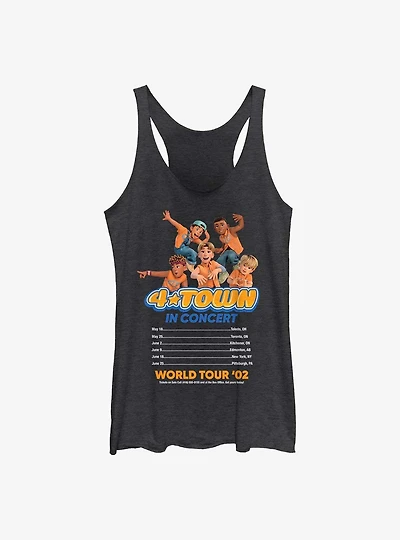 Disney Pixar Turning Red Concert Listing Girls Tank