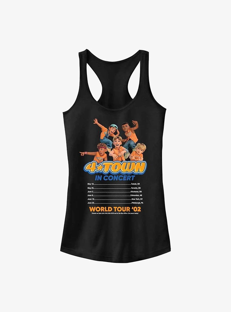 Disney Pixar Turning Red Concert Listing Girls Tank