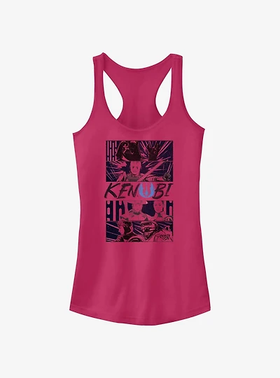 Star Wars Obi-Wan Kenobi Battle Sequence Girls Tank