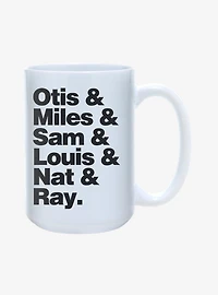 Otis & Miles & Sam & Louis & Nat & Ray Mug 15oz