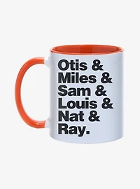 Otis & Miles & Sam & Louis & Nat & Ray Mug