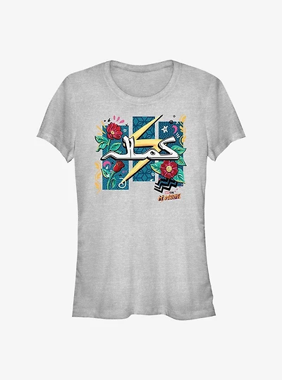 Marvel Ms. Flowers and Bolt Girls T-Shirt
