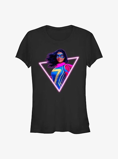 Marvel Ms. Neon Hero Girls T-Shirt