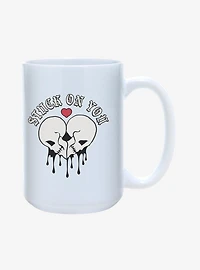 Stuck On You Skeleton Heart Mug 15oz