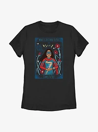 Marvel Ms. Destined Womens T-Shirt